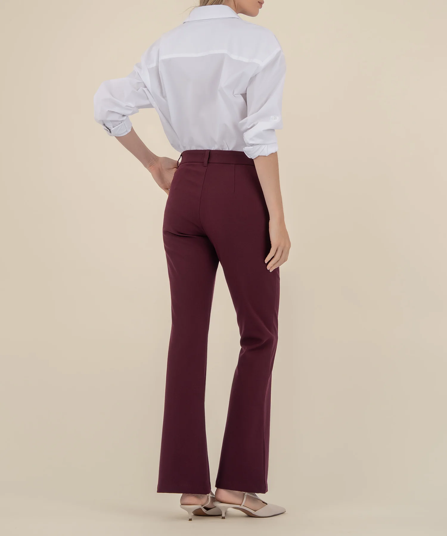 Stella High Rise Flare Trouser - Image 3