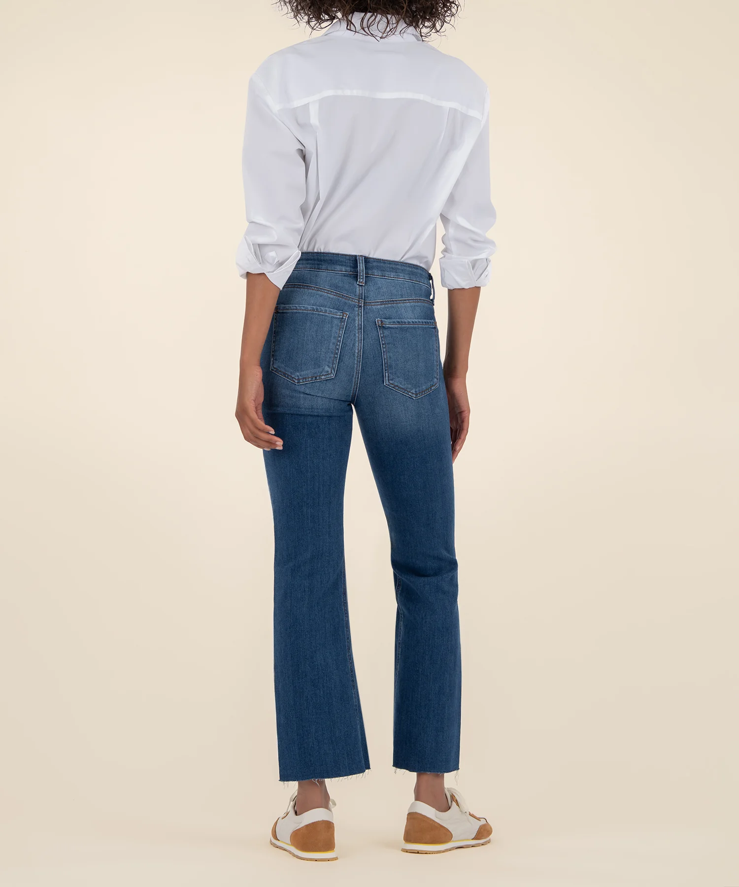 Kelsey High Rise Ankle Flare Long Inseam - Image 3