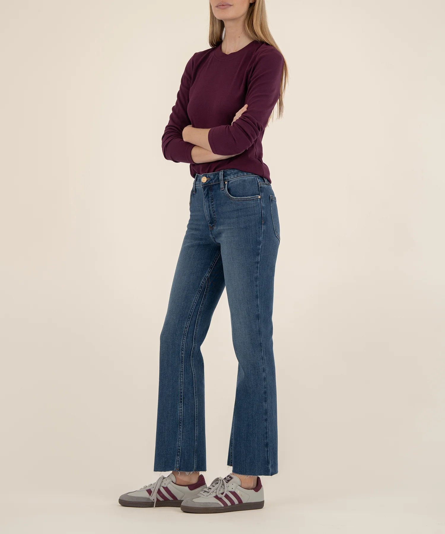 Kelsey High Rise Ankle Flare - Image 2