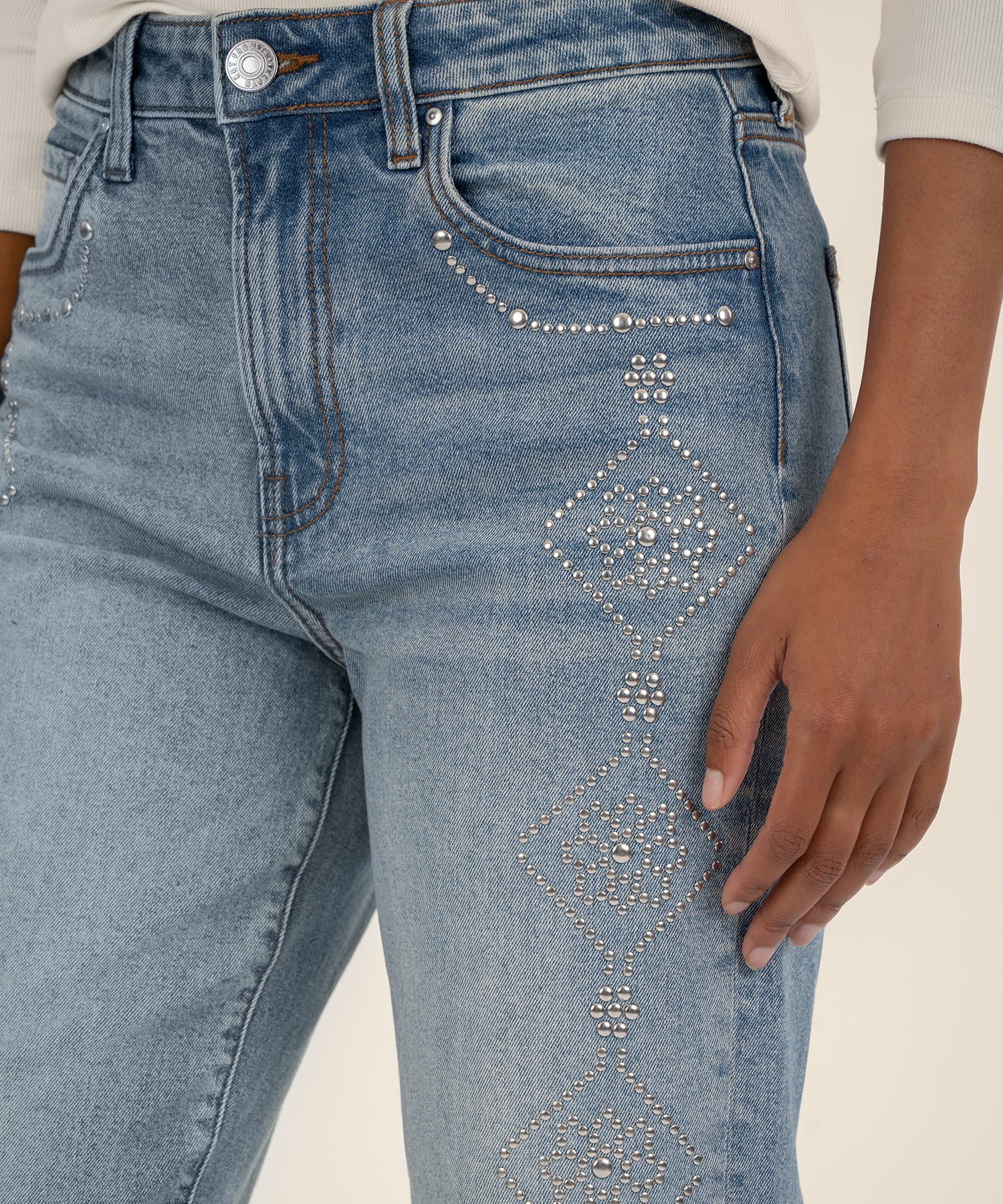 Fay High Rise Ankle Straight Leg - Image 4