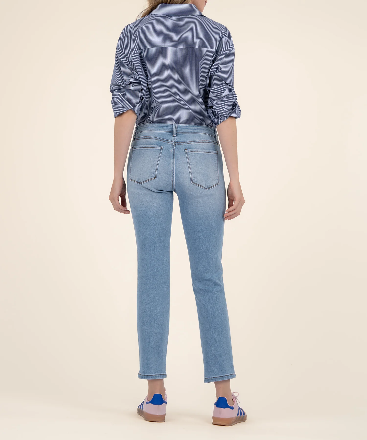 Reese Mid Rise Ankle Straight - Image 3