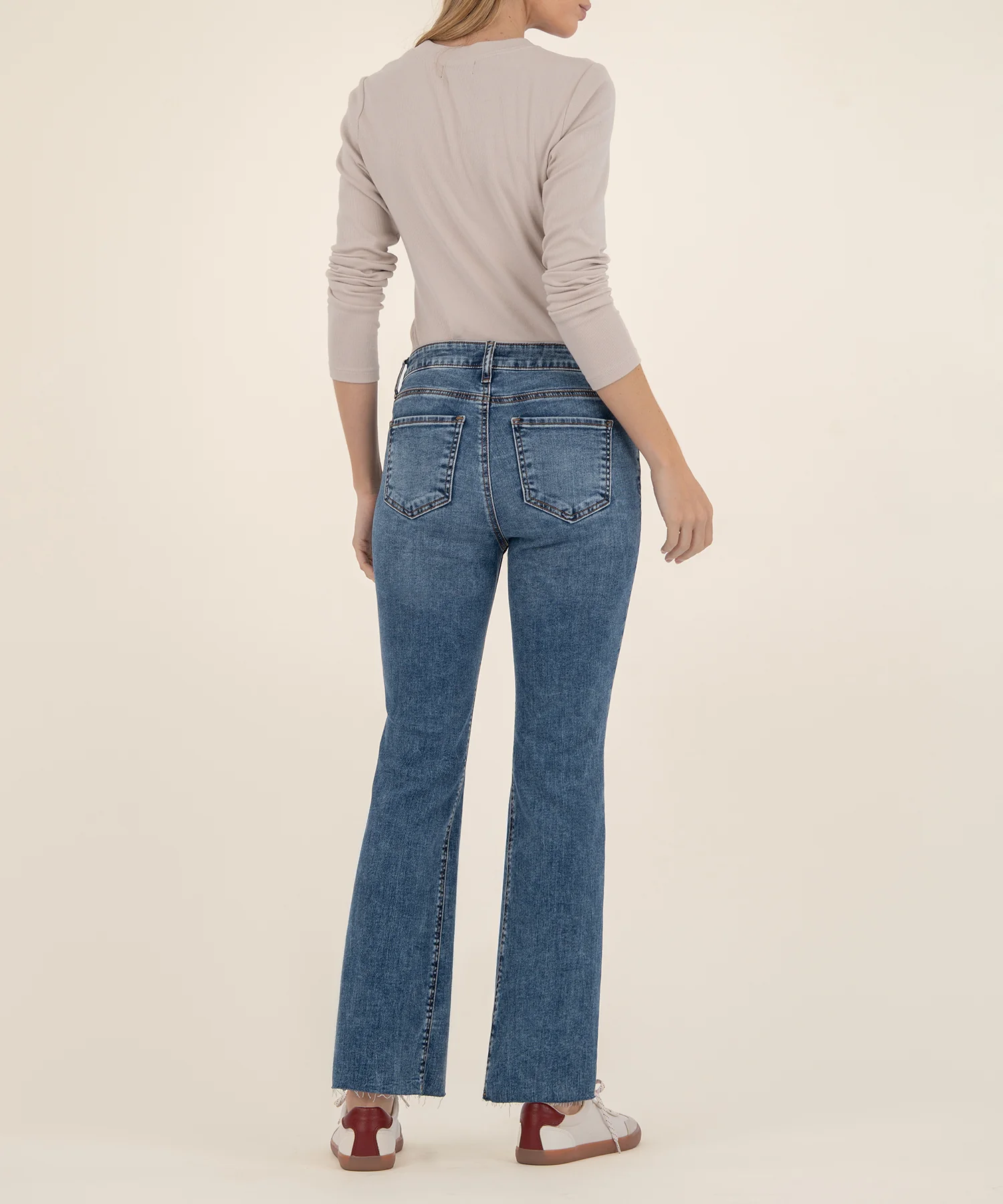 Kelly High Rise Kick Flare, Petite - Image 3