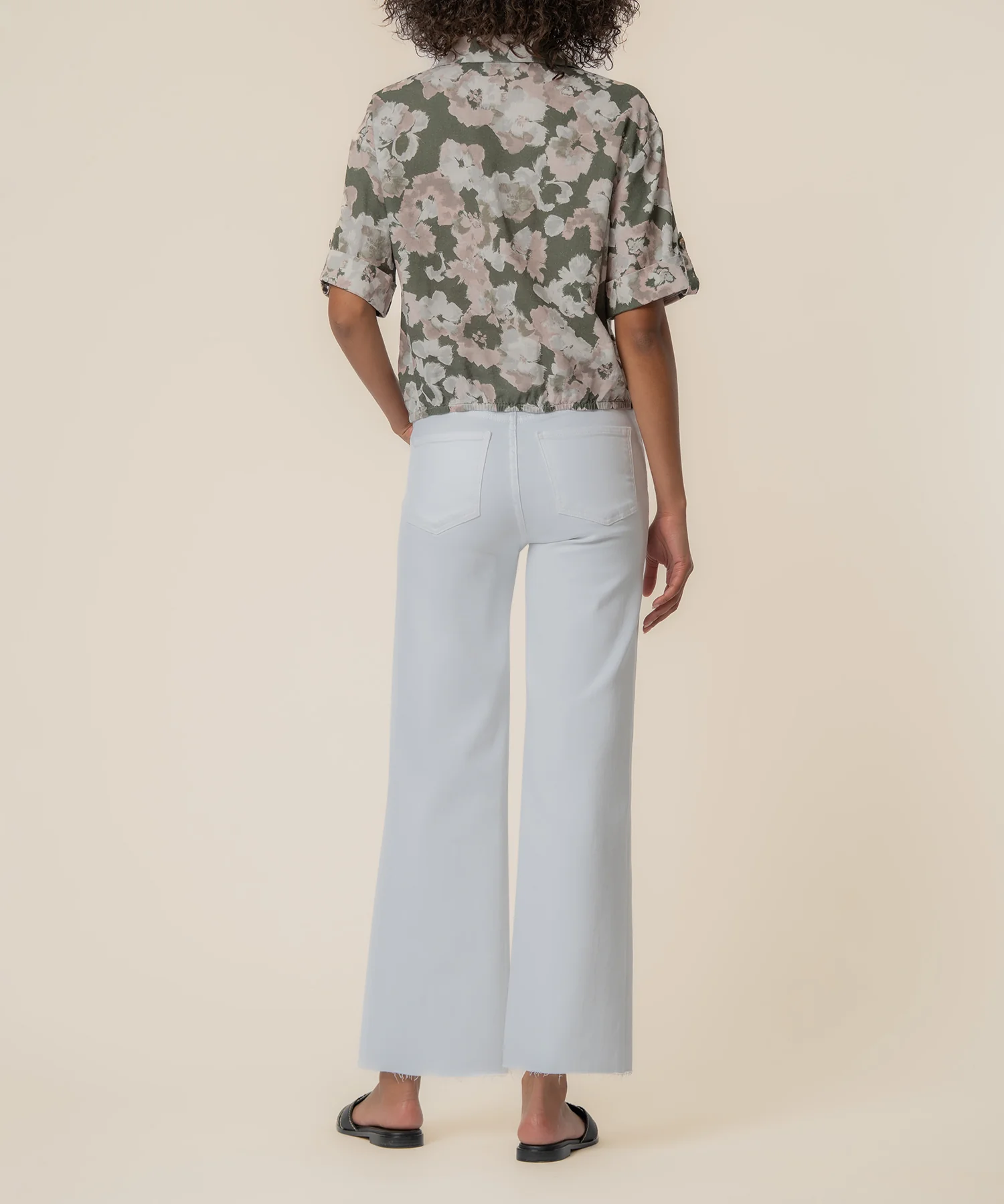 Rebel Linen Knot Front Shirt - Image 3