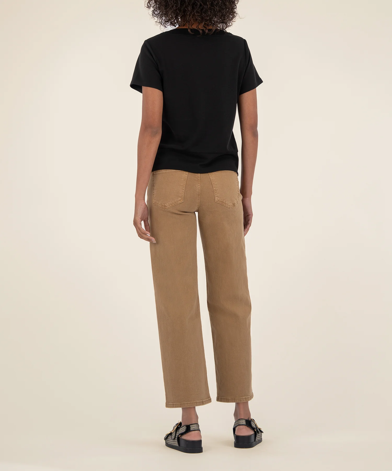 Avi Twist Hem Crew Neck Top - Image 4